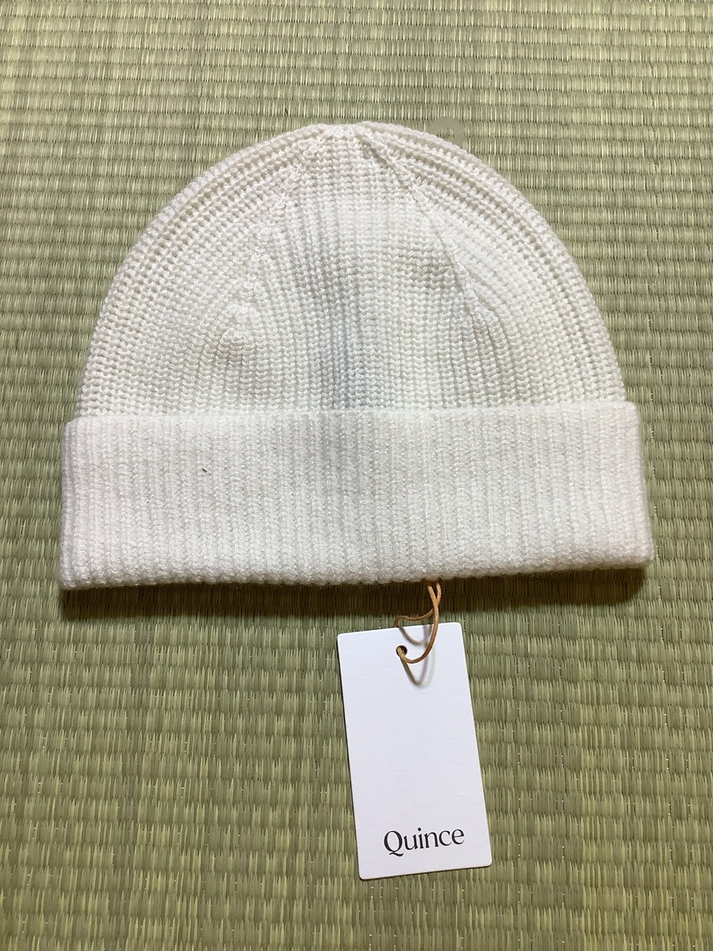 Quince Mongolian Cashmere Ribbed Knit Beanie